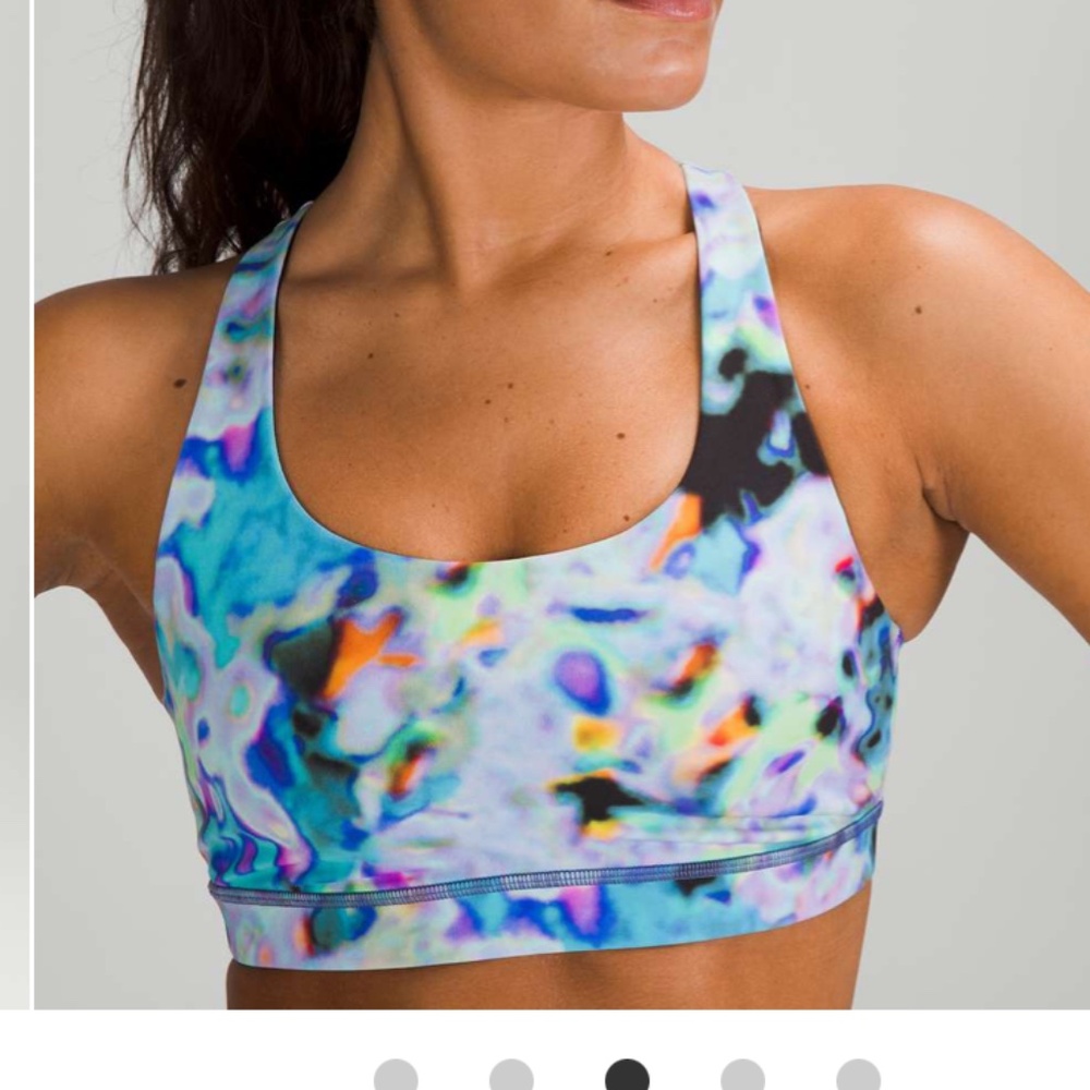Lululemon Invigorate Bra SeaWheeze 2021 Euphoria Size Size 8